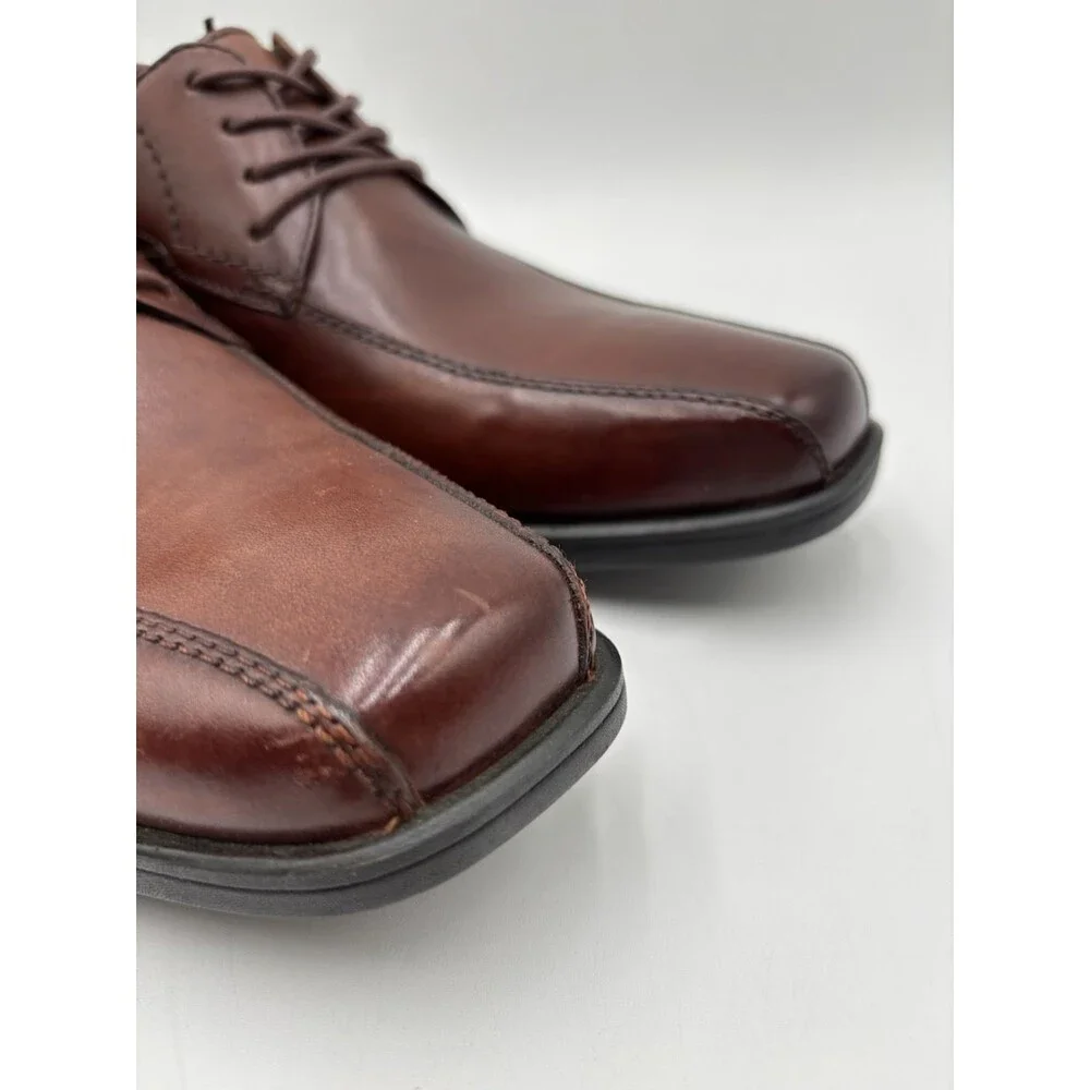 Florsheim REVEAL BIKE COGNAC Men's NEW Leather Oxford Shoe Brown US Size 7.5D